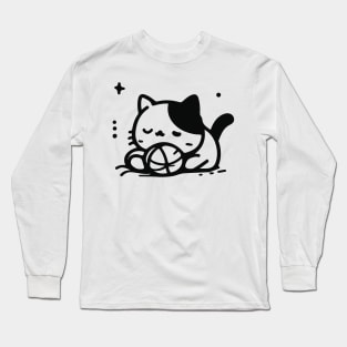 Sleeping Cat  Long Sleeve T-Shirt